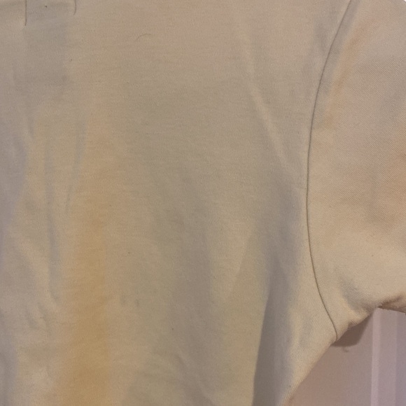 Women’s baby tee yellow Calvin Klein shirt. Size S - Picture 5 of 5